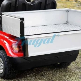 Elektryczny pojazd wolnobieżny Frugal Standard 4- osobowy Box Niebieski