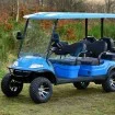 Elektryczny pojazd wolnobieżny Frugal Randan 6-osobowy (niebieski)