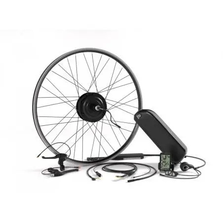 Ecobike - Zestaw do konwersji roweru na tył 350W - (bateria trapezowa)