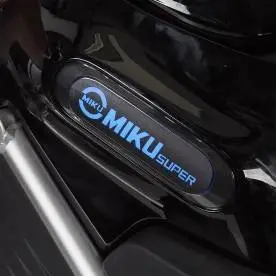 Motocykl elektryczny Miku Super Czarny