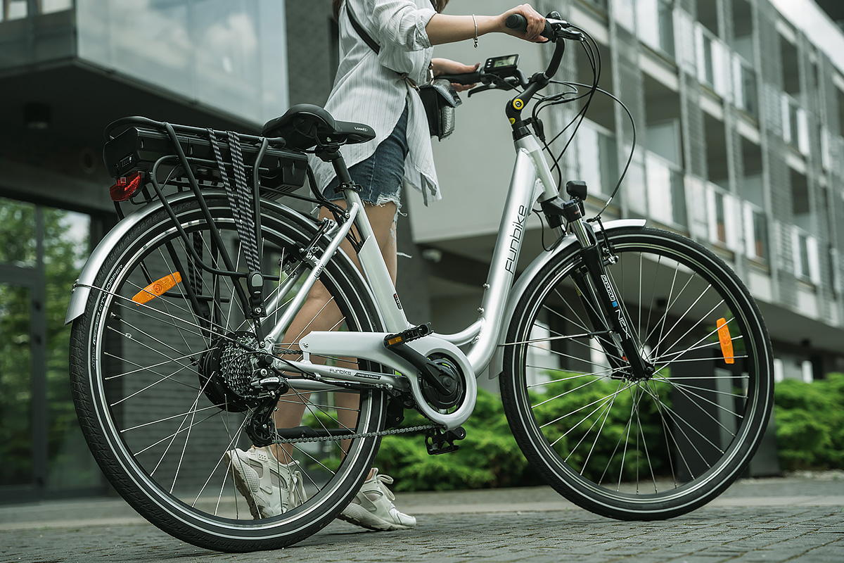 Urban rower elektryczny Funbike